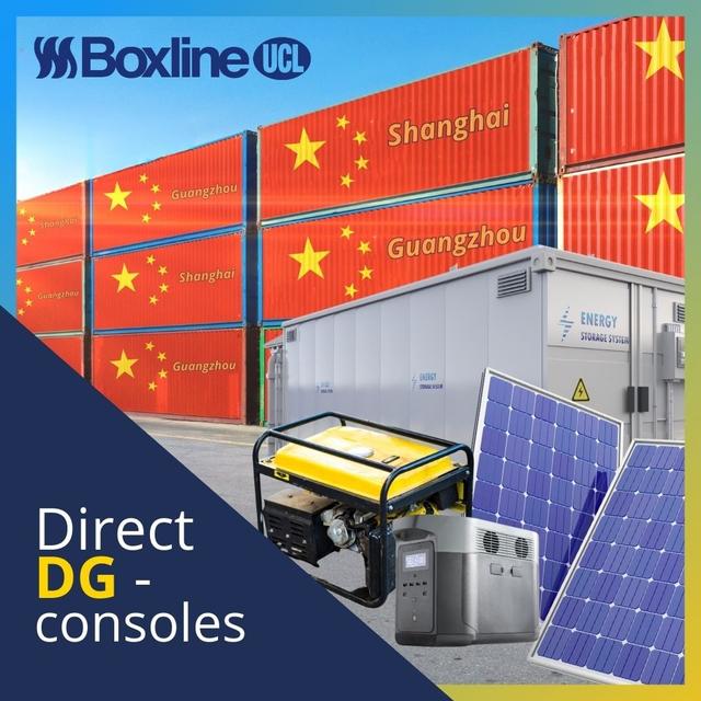 Direct DG-consoles from Chinese ports