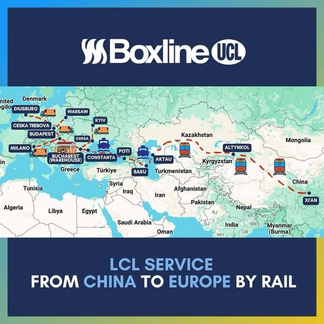 LСL by rail from China to Europe
